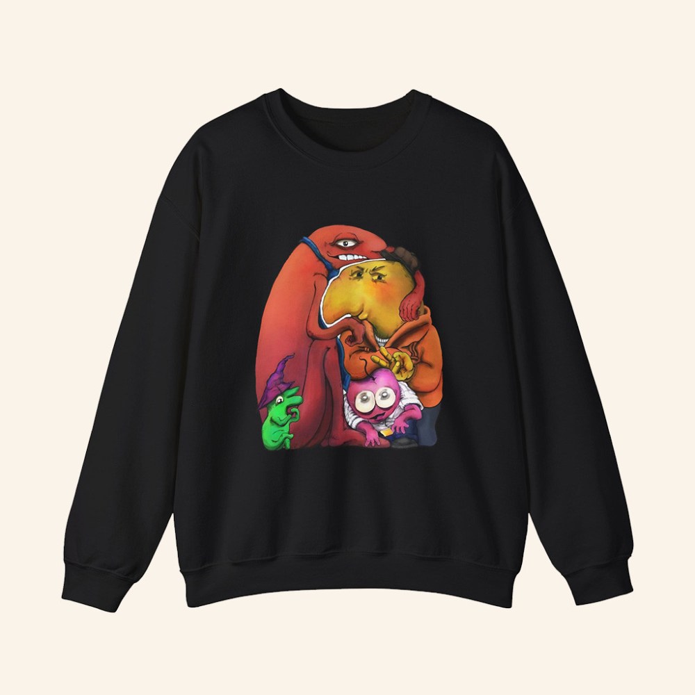 Smiling Friends Merch Smiling Friends Sweatshirt Christmas Gifts For Guys
