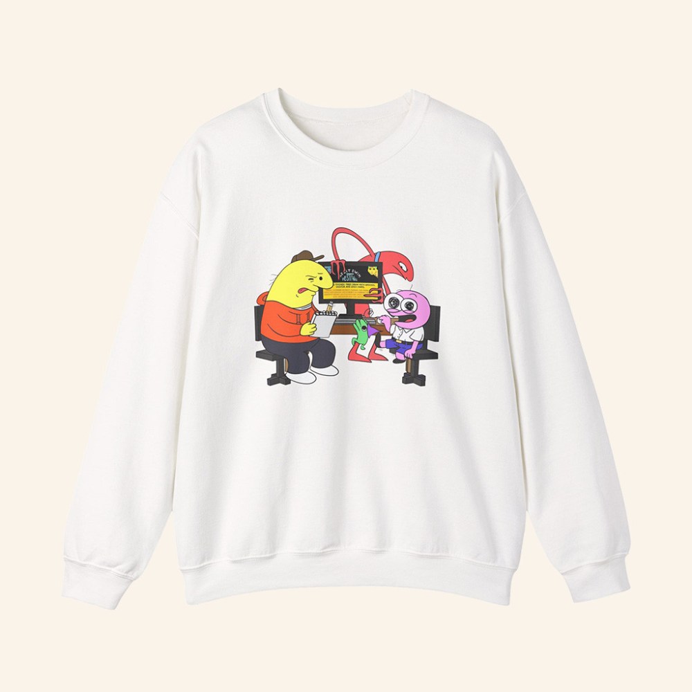 Smiling Friends Merch Smiling Friends Sweatshirt Christmas Presents For Him