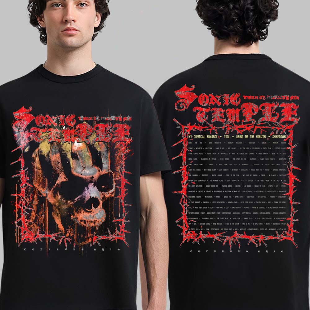 Sonic Temple 2026 Festival T-Shirt Music Concert Outfit Good Gift For Music Lovers