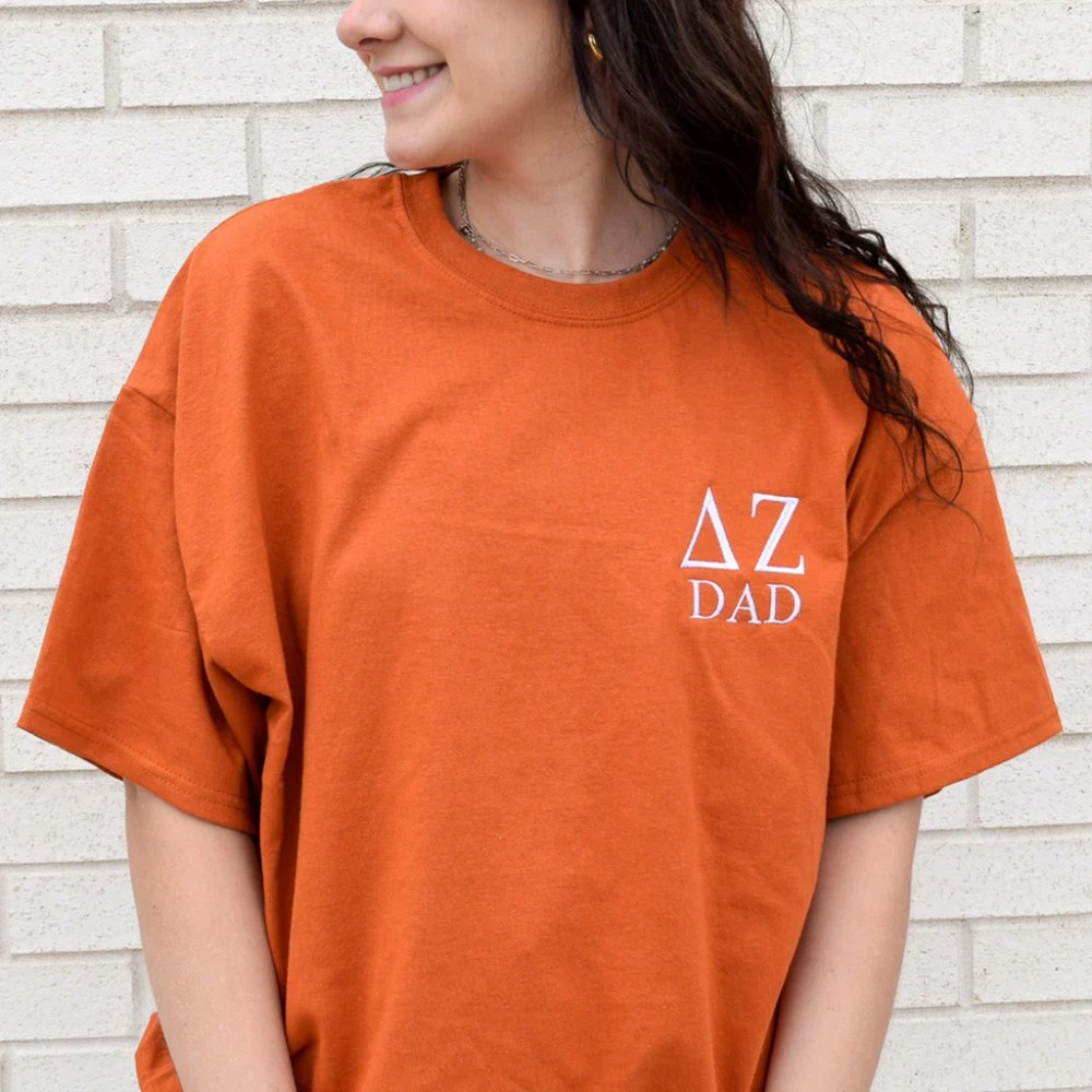 Sorority Merch Classic Dad Sorority T-Shirt Gift Ideas For Friends