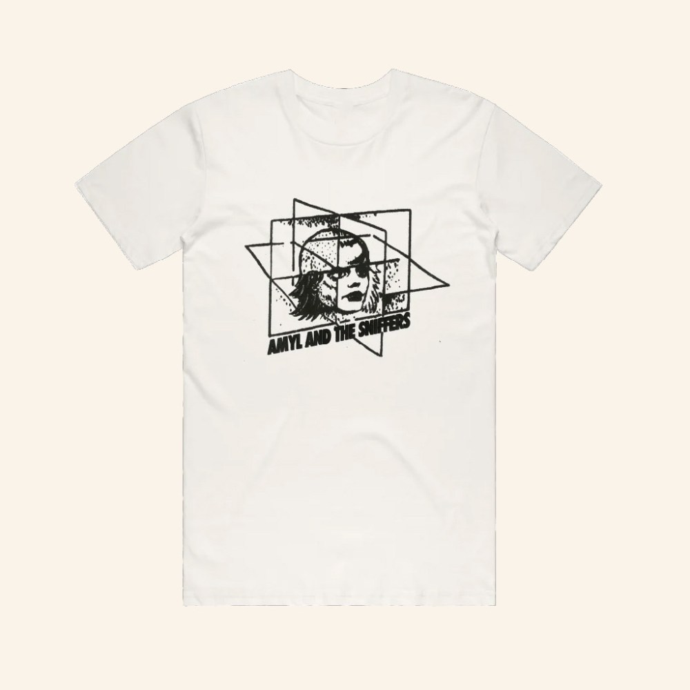 Sound Merch Amyl And The Sniffers Doin In Me Head White T-Shirt Christmas Presents For Him
