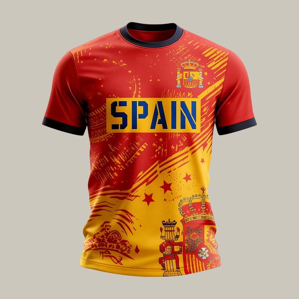 Spain 2026 FIFA World Cup T-Shirt Football Game Day Shirt Gift For Father's Day