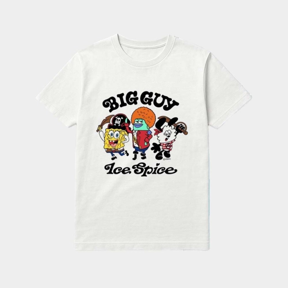 Spongebob Big Guy Ice Spice Shirt SpongeBob SquarePants Merch Gifts For BFF