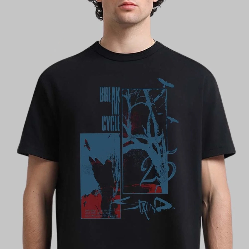 Staind Break The Cycle 25 Anniversary Peaceful Day T-Shirt Staind Merch Gift For Him