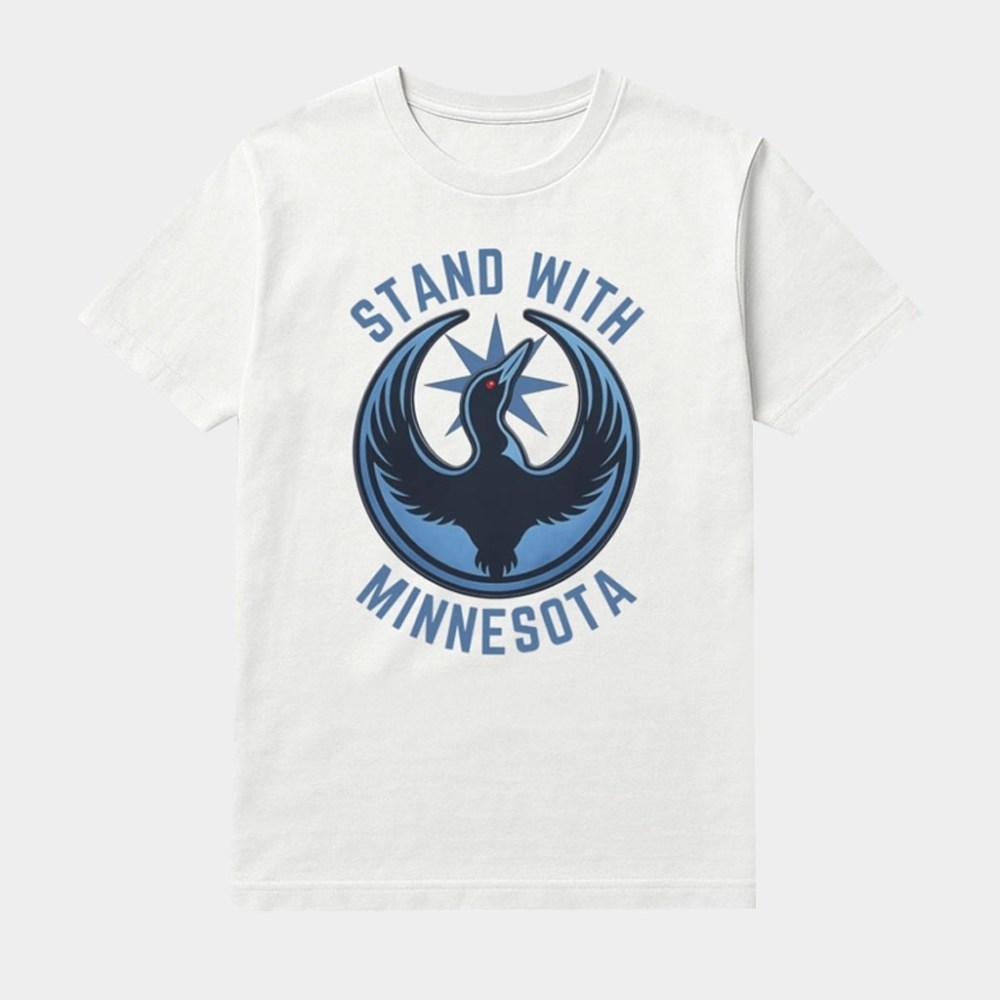 Stand With Minnesota Shirt Minnesota Loon North Star Shirt Minnesota Strong Apparel