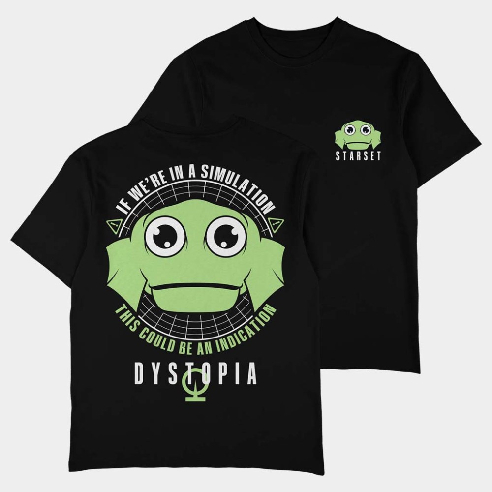 Starset Merch Wormstin T-Shirt If We're In Simulation Shirt Gifts For Rock Band Fans