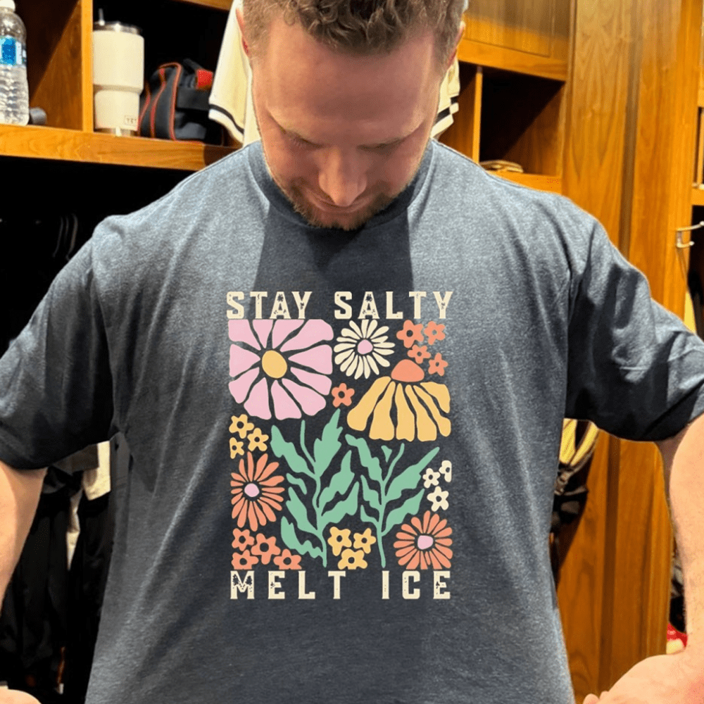 Stay Salty Melt ICE Abolish ICEe Protest Shirt FDT T-Shirt Political Gifts For Dad