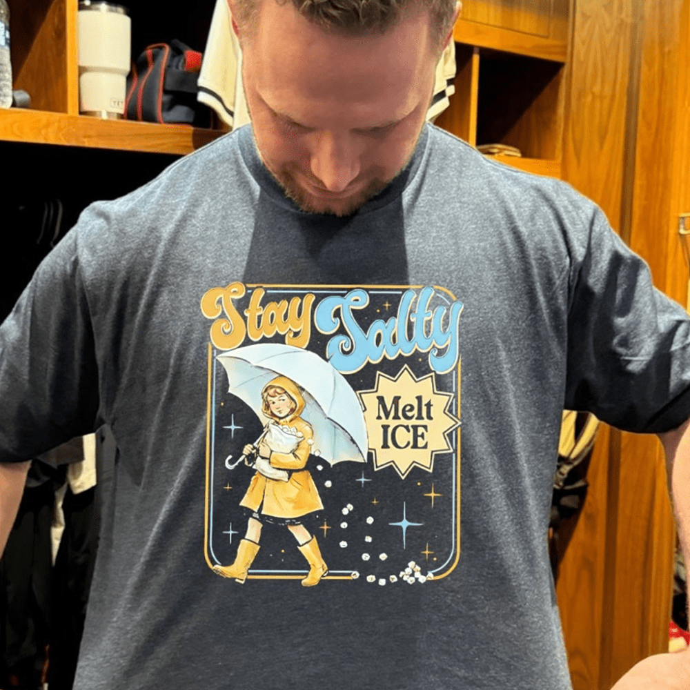 Stay Salty Melt ICE Anti ICE T-Shirt Meaningful Gifts For Girlfriend