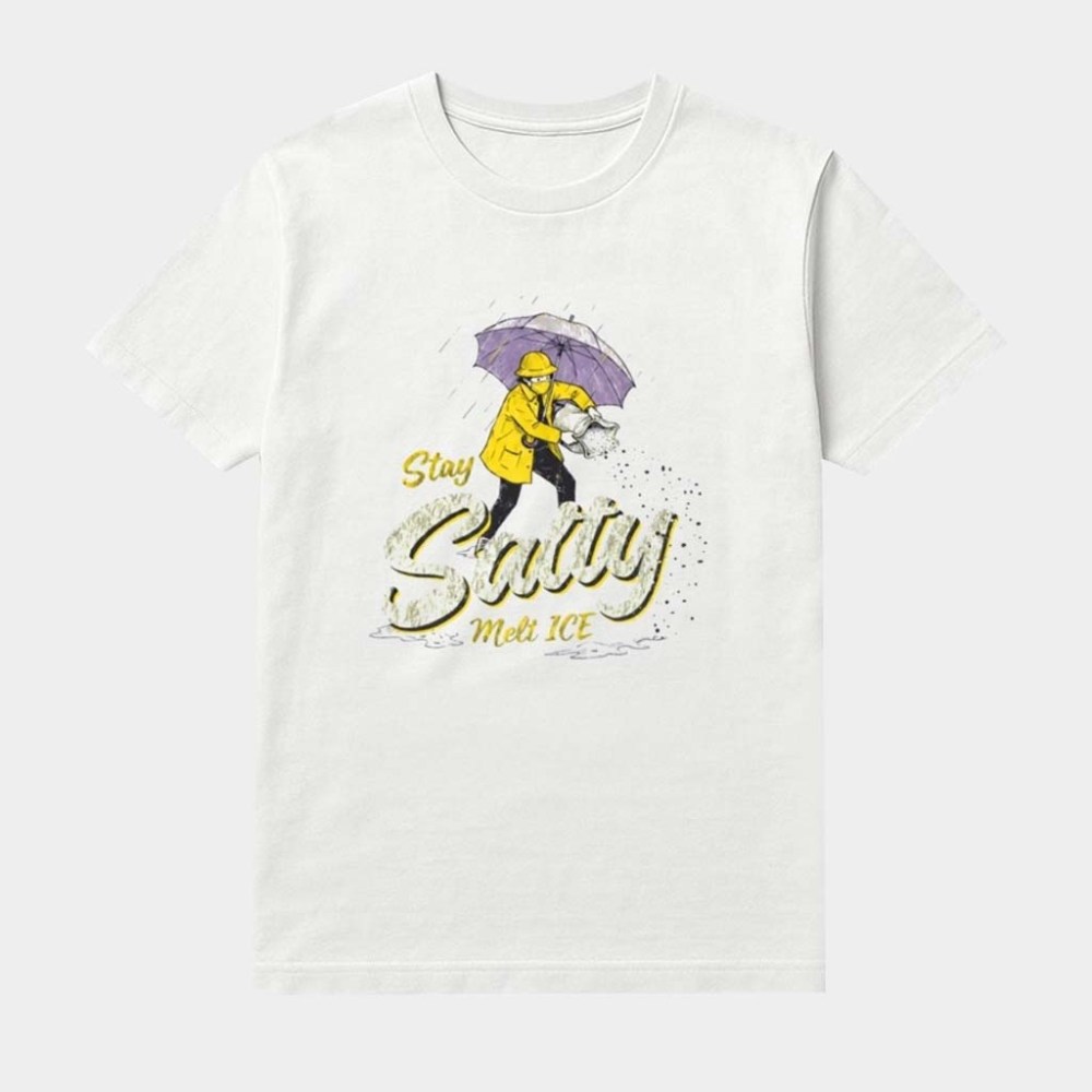 Stay Salty Melt ICE Shirt T-Shirt No ICE Clothing FDT Merch Cool Gifts For Activists