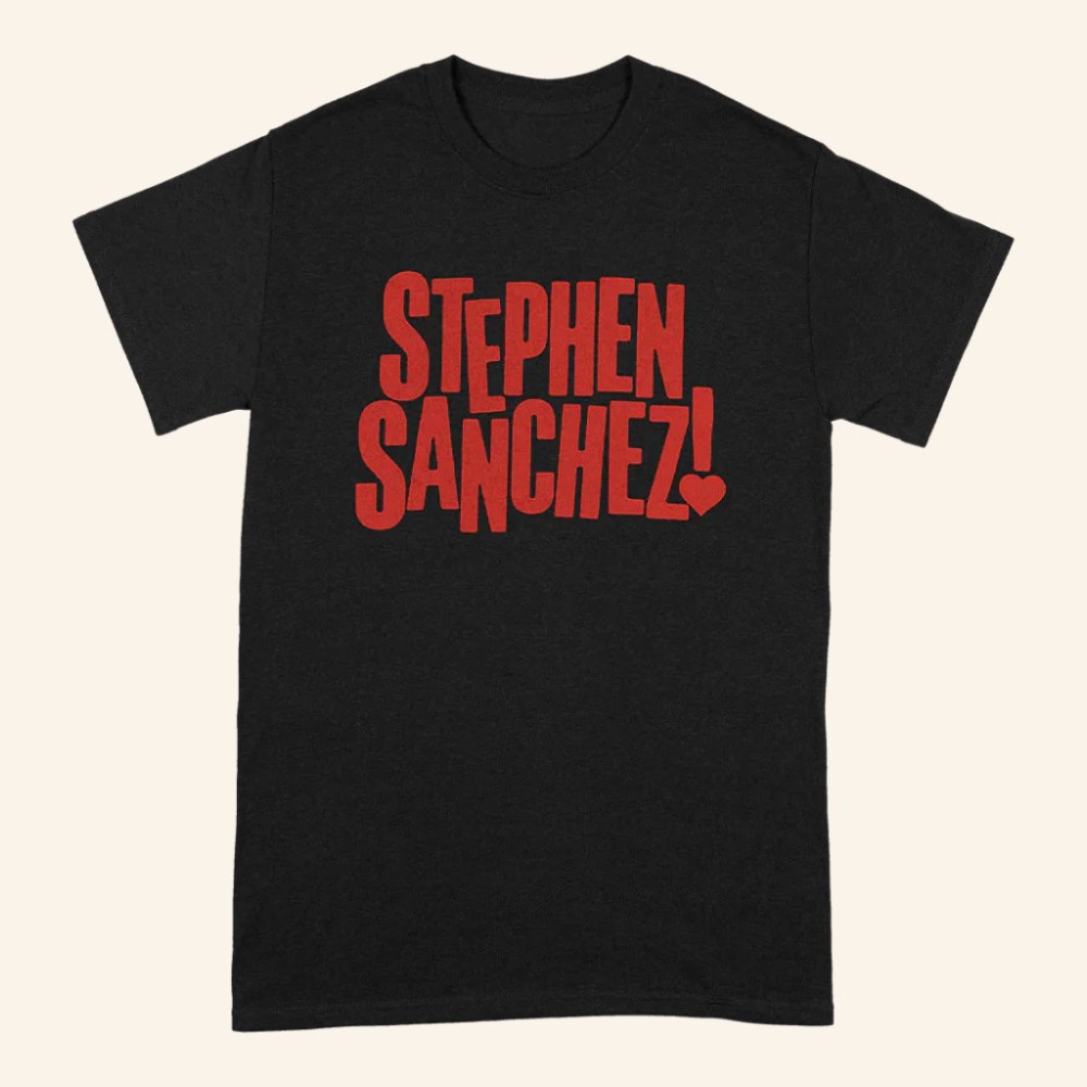 Stephen Sanchez Merch Exclamation Heart Logo T-Shirt Presents For Music Lovers