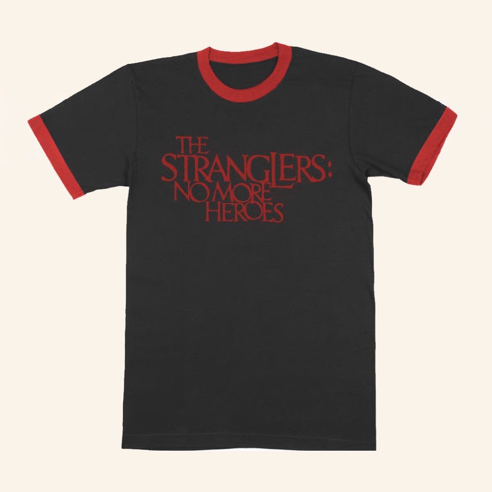 Stranglers Merch The Stranglers No More Heroes Ringer T-Shirt Gift Ideas For Rock Fans