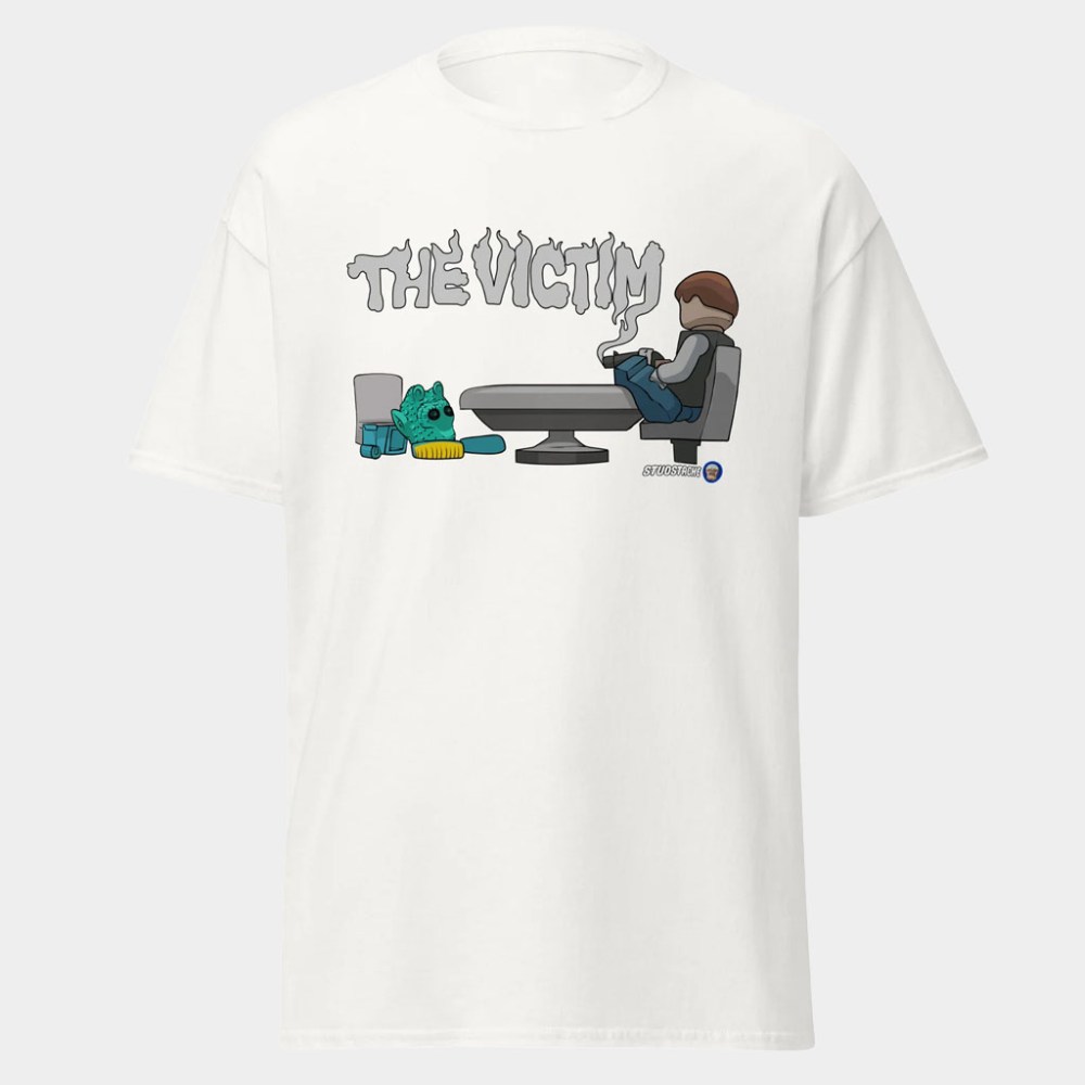 Studstache Merch The Victim Scene T-Shirt Gift Ideas For Dad