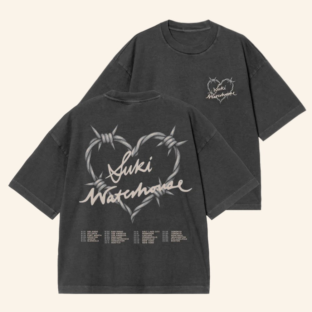 Suki Waterhouse Merch Suki Waterhouse Tour 2025 T-Shirt Gifts For Fans
