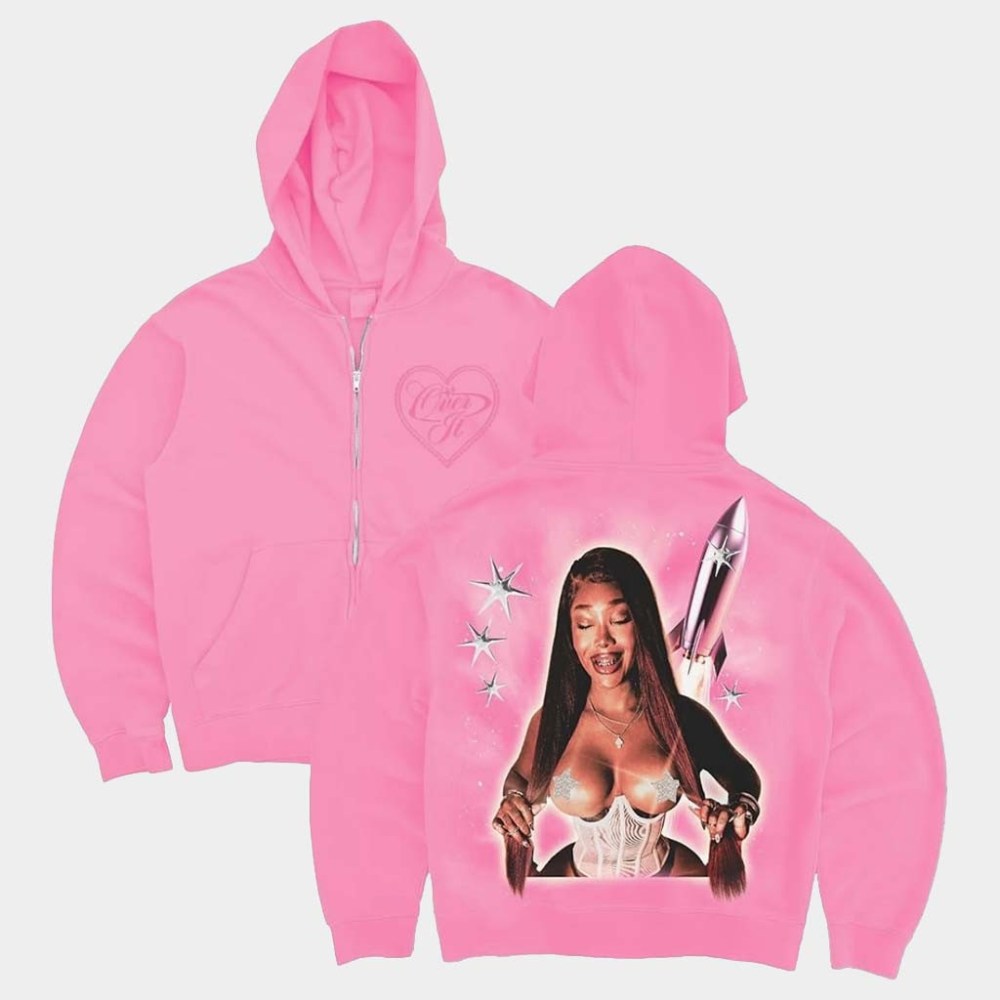 Summer Walker Merch Over It Zip Hoodie Summer Walker Hoodie Birthday Gifts For Sister
