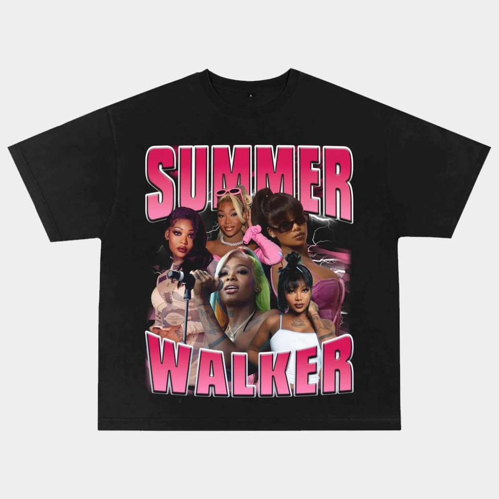 Summer Walker Merch Summer Walker T-Shirt Black Presents For Music Lovers