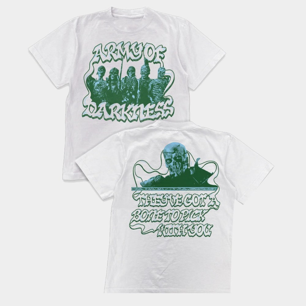 Super Yaki Merch Bone To Pick With You Shirt Army Of Darkness T-Shirt Gifts For Dad