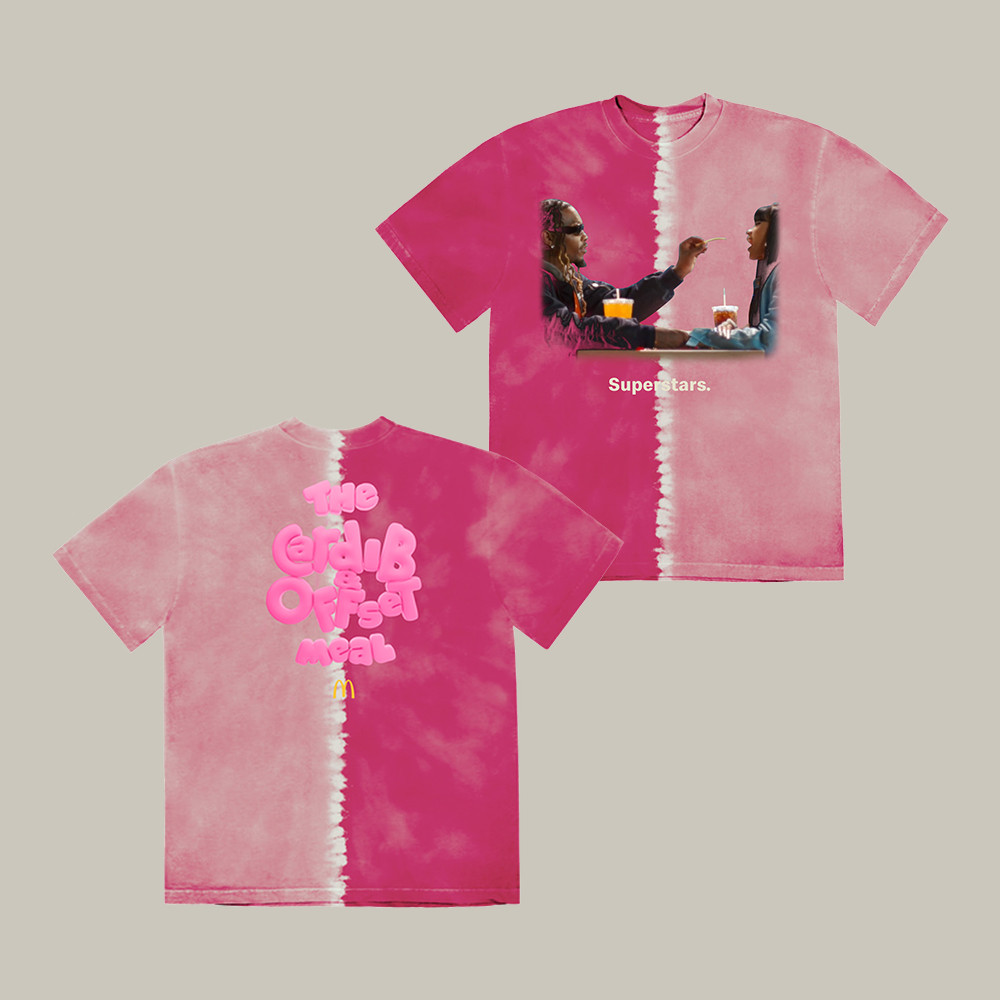 Superstars The Cardi B And Offset Meal T-Shirt Cardi B Fan Merch Gift For Mother