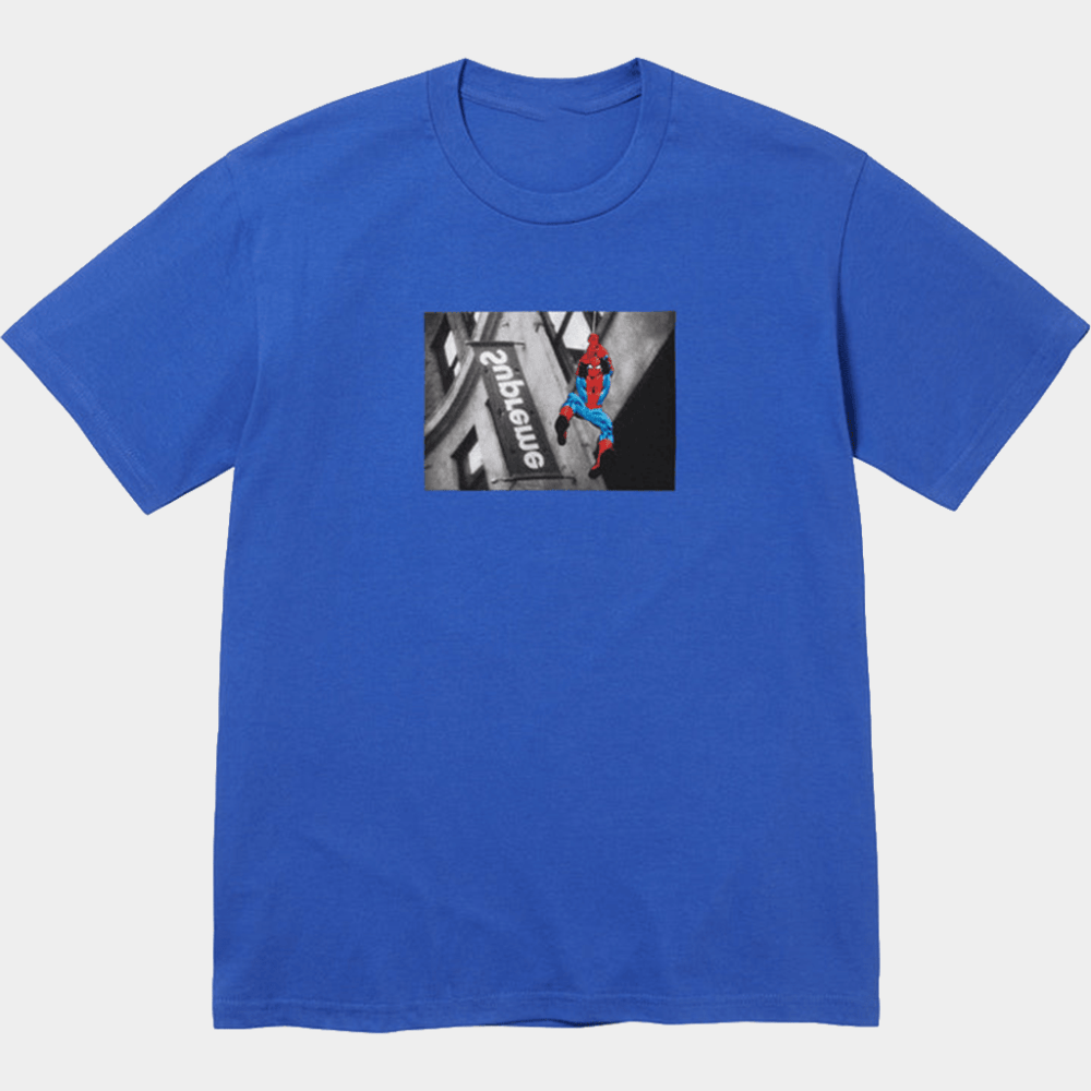 Supreme Spiderman Shirt 2026 Supreme x Spider Man Merch Birthday Gift For Son