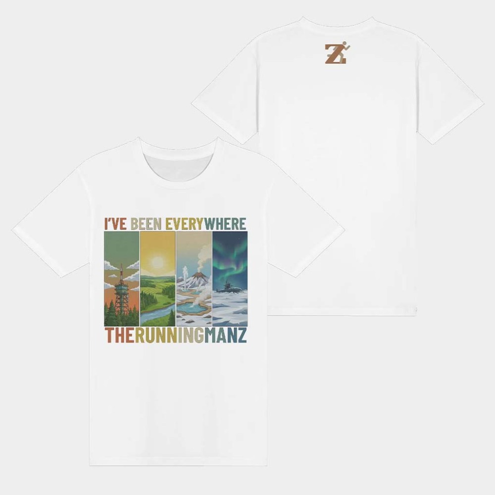 TRMZ Merch I've Been Everywhere Dayz T-Shirt The Running Man Z Shirt Gifts For Him