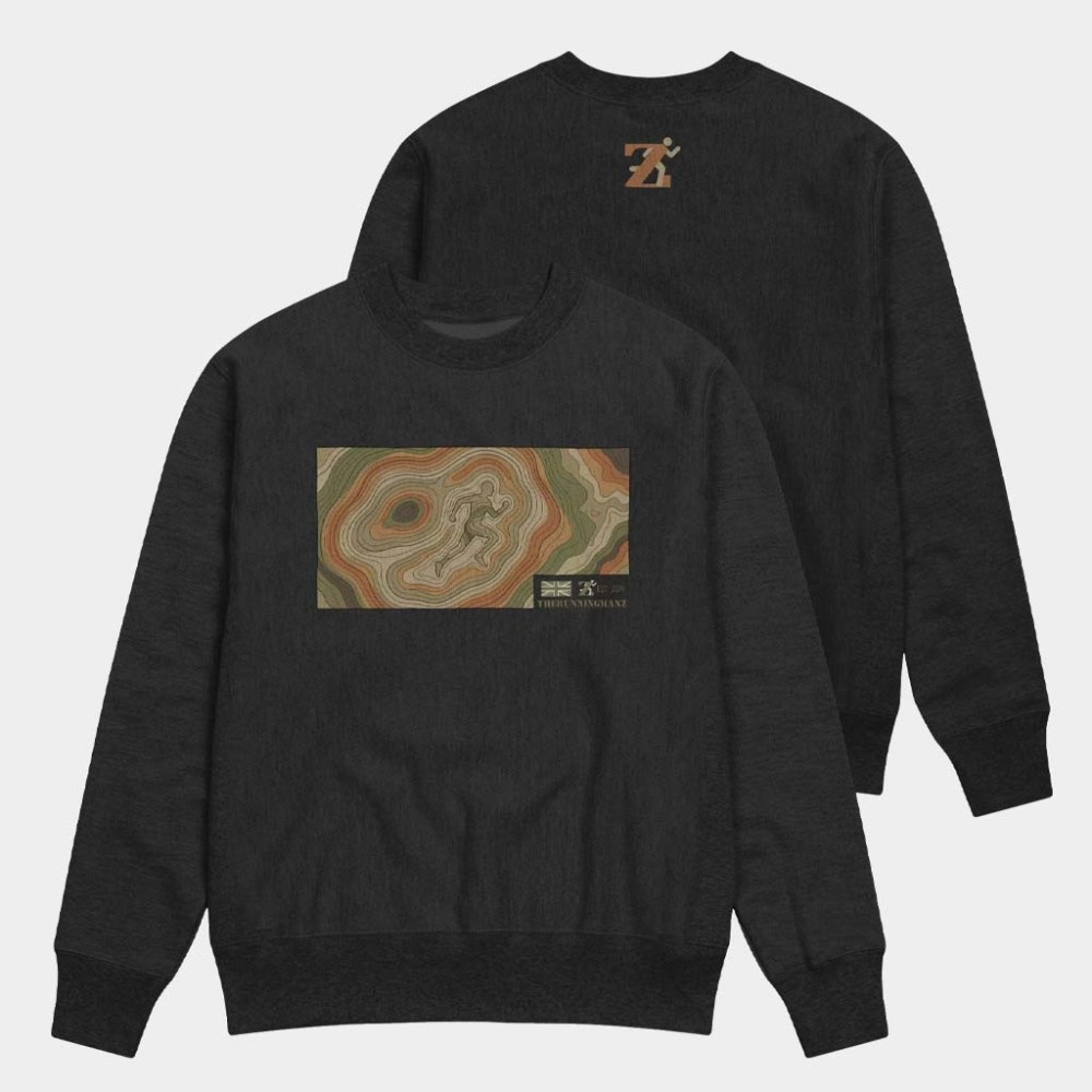 TRMZ Merch Topo Runner Champion Sweatshirt Birthday Present For Husband