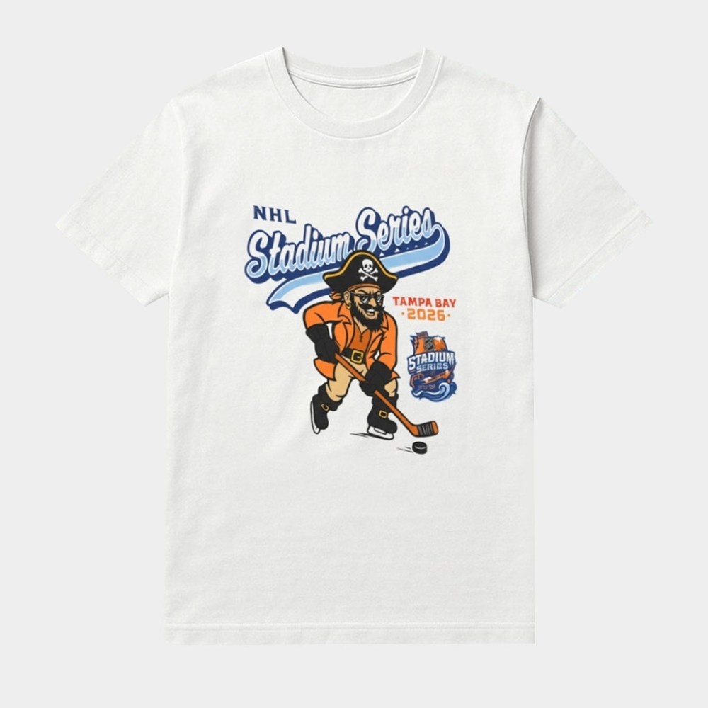 Tampa Bay Ice Hockey 2026 Stadium Series Shirt Tampa Bay Lightning Merch Fan Gifts