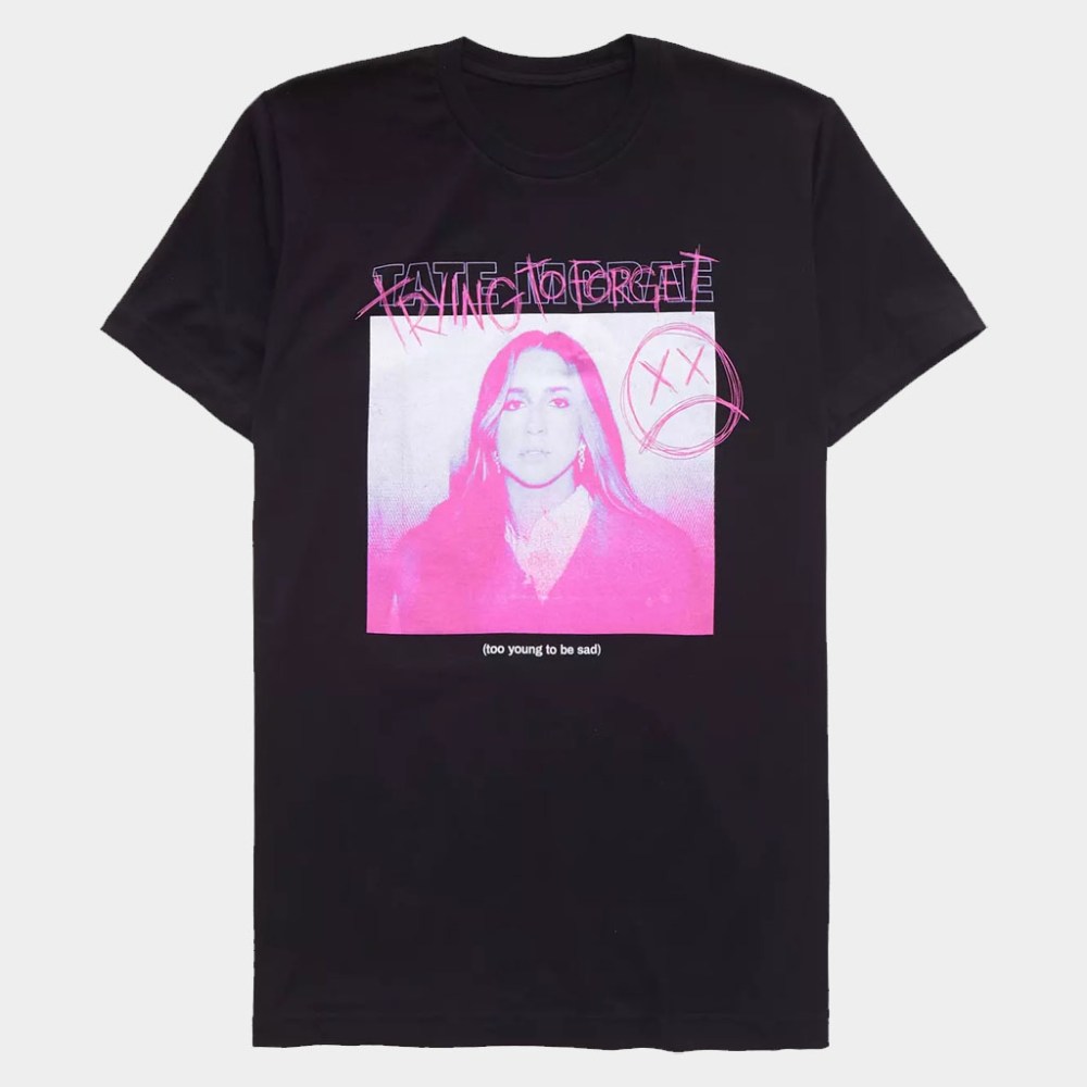 Tate McRae Merch Tate McRae Trying To Forget T-Shirt Birthday Present For Daughter