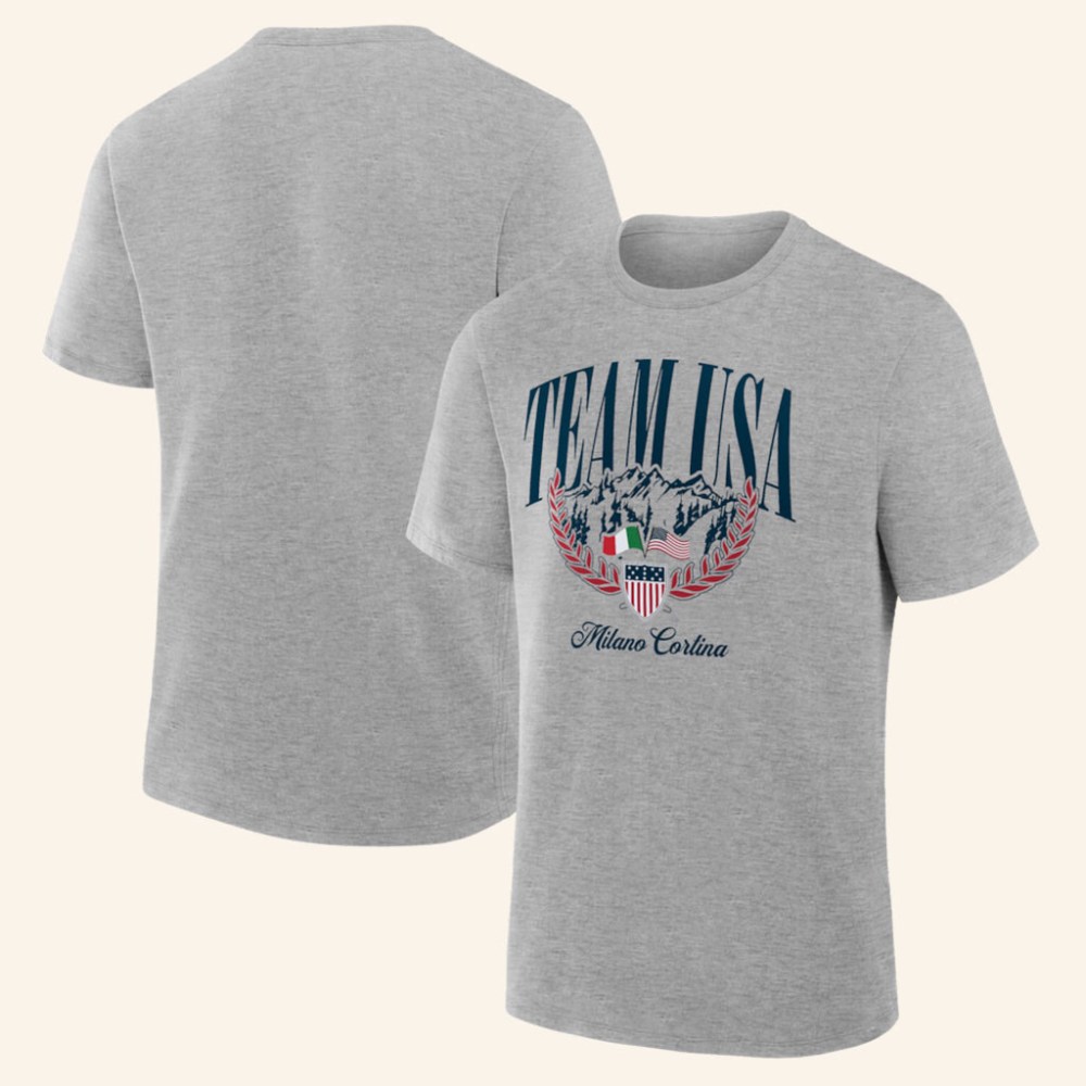 Team USA Milano Cortina 2026 Winter Olympic Games Shirt Gifts For Hockey Fan Game Day