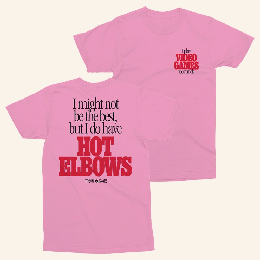 Technoblade Merch Hot Elbows T-Shirt Xmas Gifts For Daughter