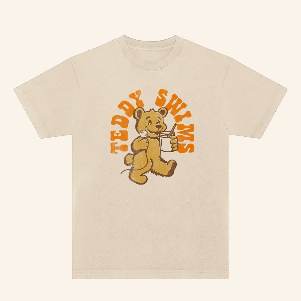 Teddy Swims Merch Milk And Microphone T-Shirt Music Lover Gifts For Him