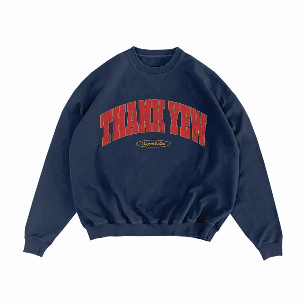 Thank You Vintage Morgan Wallen Sweatshirt Morgan Wallen Tour 2026 Apparel Fan Gift For Him