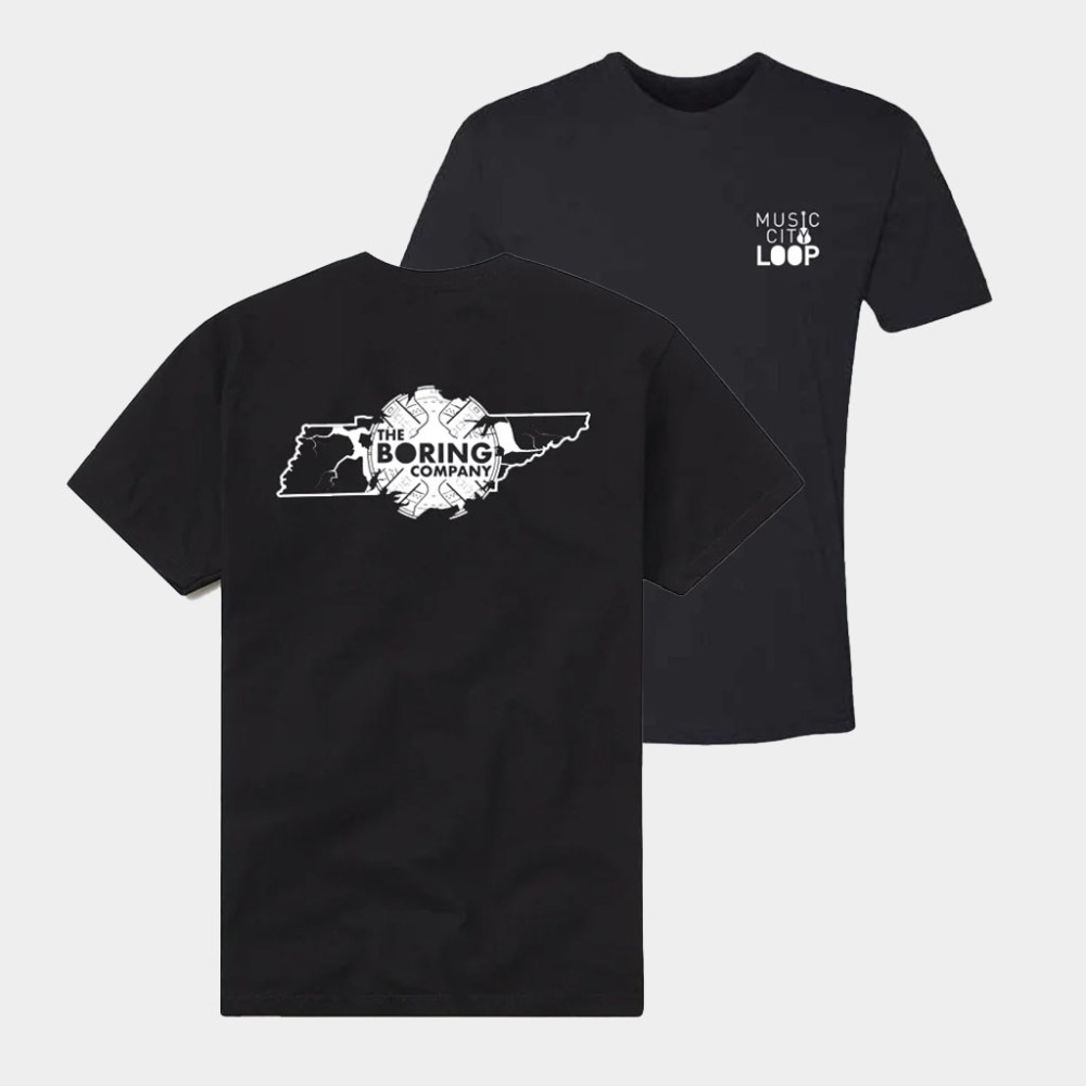 The Boring Company Merch Music City Loop T-Shirt The Boring Company Shirt Gifts For Dad