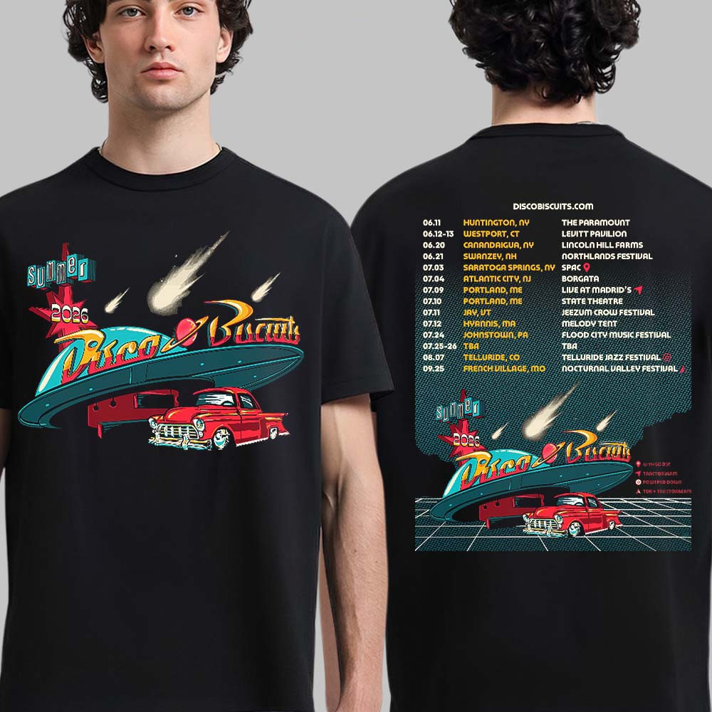The Disco Biscuits Summer Tour 2026 T-Shirt The Disco Biscuits Merch Music Lover Gift