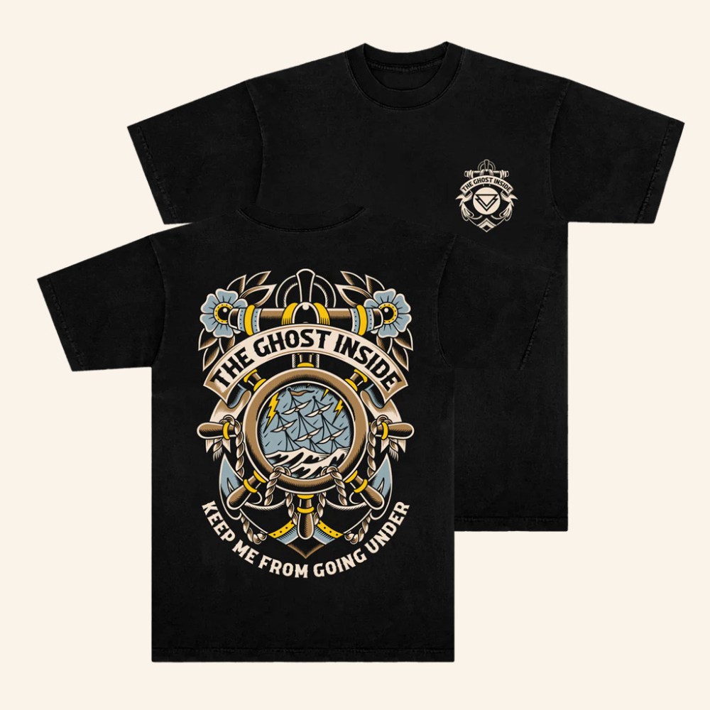 The Ghost Inside Merch Going Under T-Shirt Best Gifts For Music Lovers