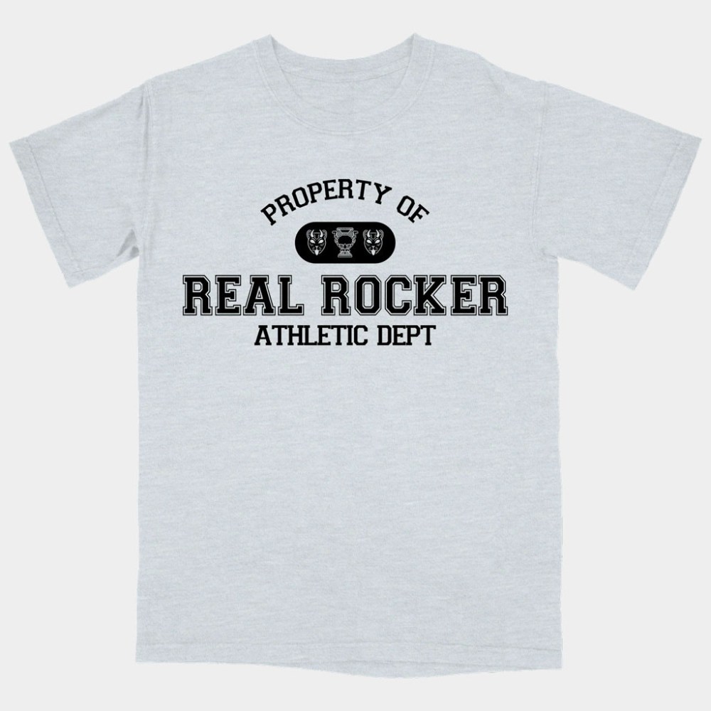 The Home Team Merch Real Rocker U Athletic T-Shirt Best Gifts For Husband Rock Lovers
