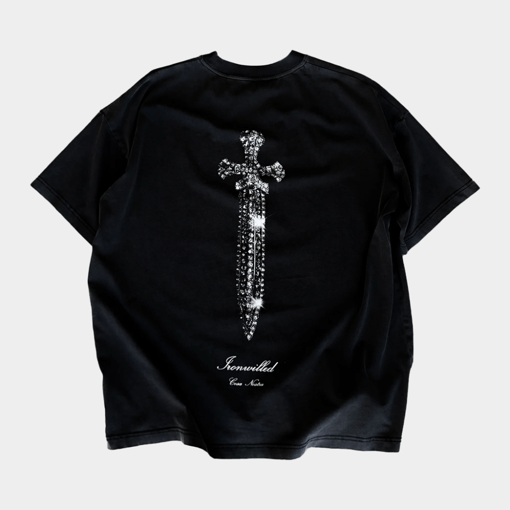 The Ironwilled Merch Diamond Dagger T-Shirt Birthday Present For Husband