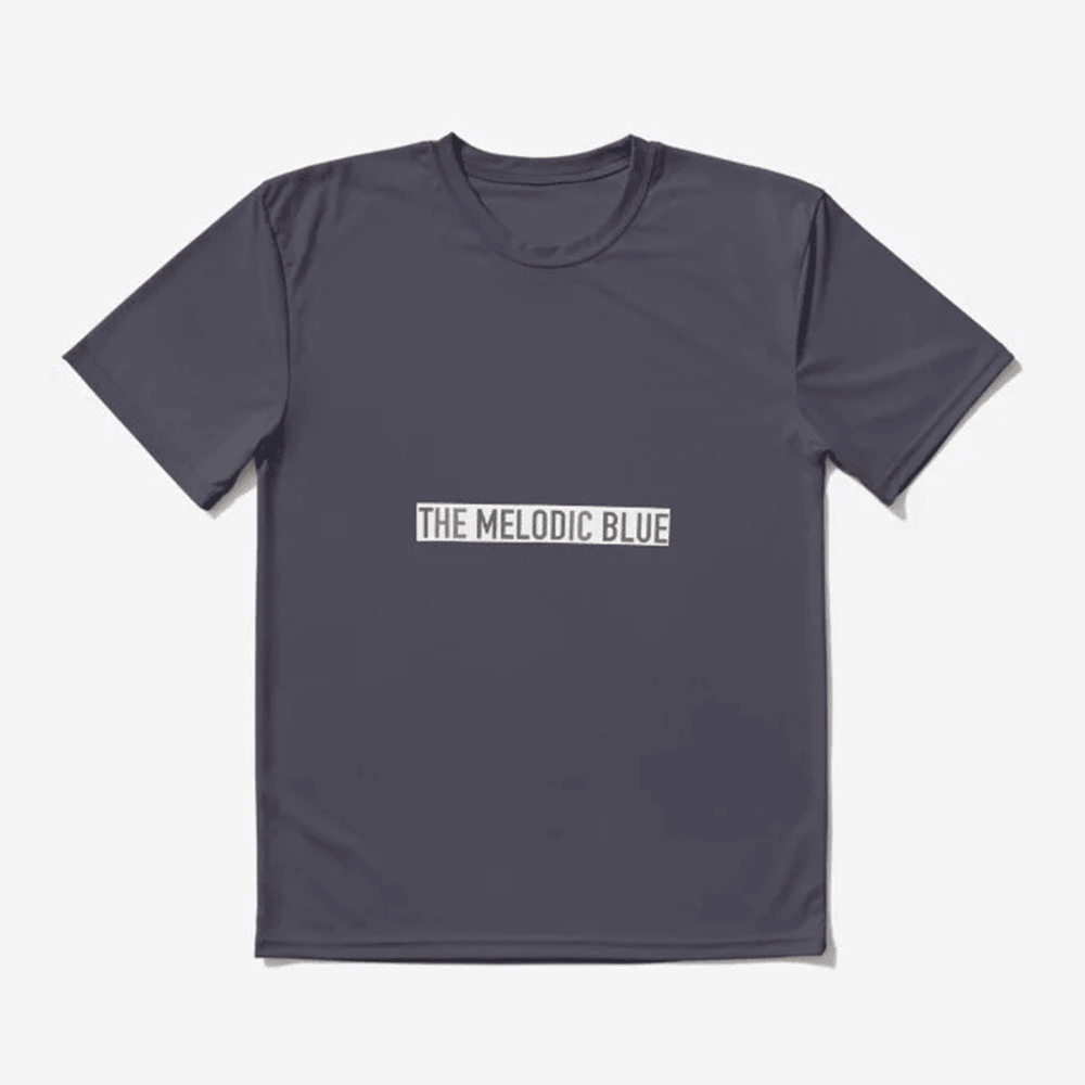 The Melodic Blue Album Title T-Shirt Music Graphic Shirt Gift For Rap Music Fans
