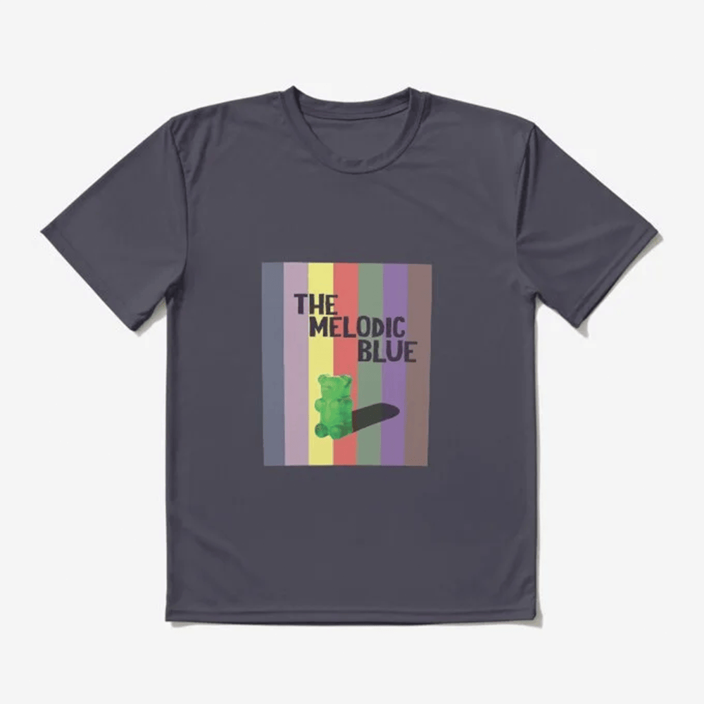 The Melodic Blue Album Title T-Shirt Rap Culture T Shirt Gift For Rap Collectors