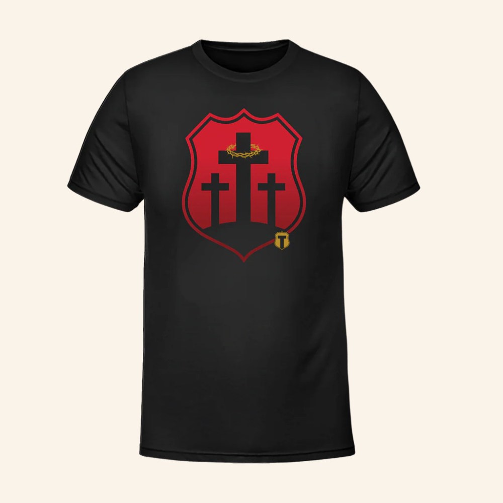 The Officer Tatum Merch Guarded Faith T-Shirt Birthday Gift Ideas For Husband