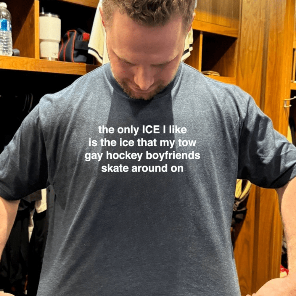 The Only Ice I Like Is The Ice My Two Gay Boyfriends Skate Around One Shirt Fan Merch