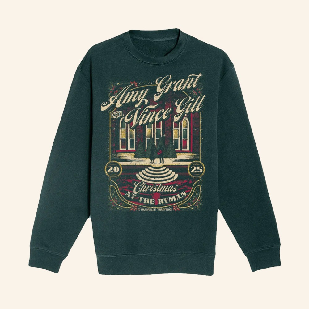 The Opry Merch Ryman Amy And Vince 2025 Sweatshirt Christmas Presents For Boyfriend
