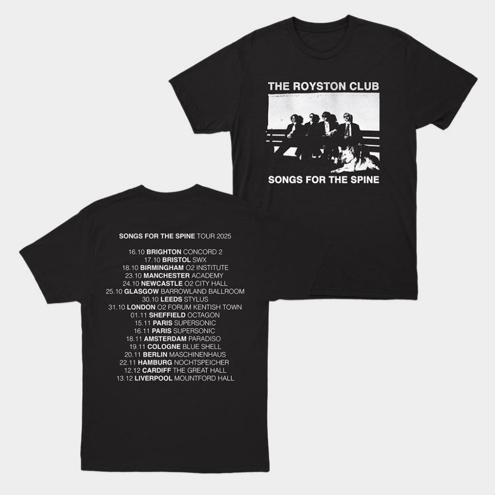 The Royston Club Merch The Royston Club Songs For The Spine T-Shirt Gifts For Music Fans