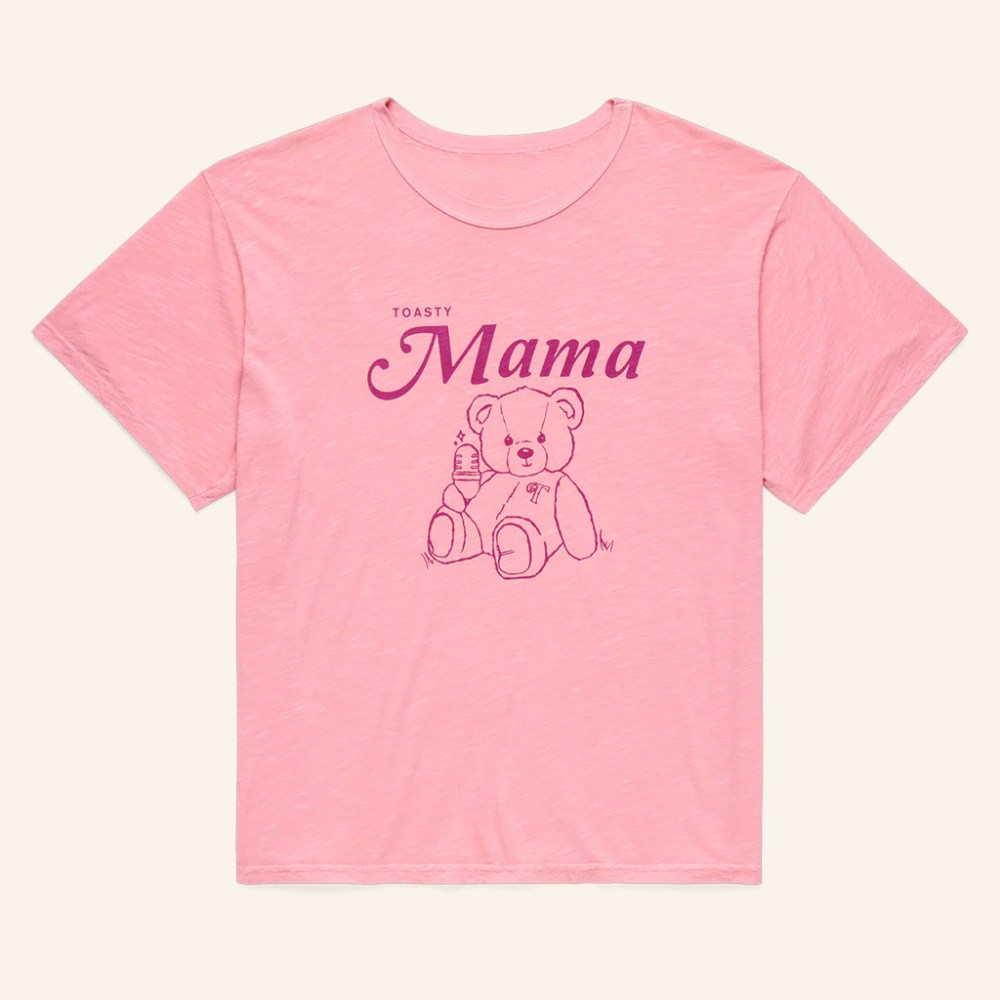 The Toast Merch Bear Toasty Mama T-Shirt Best Gifts For Friends