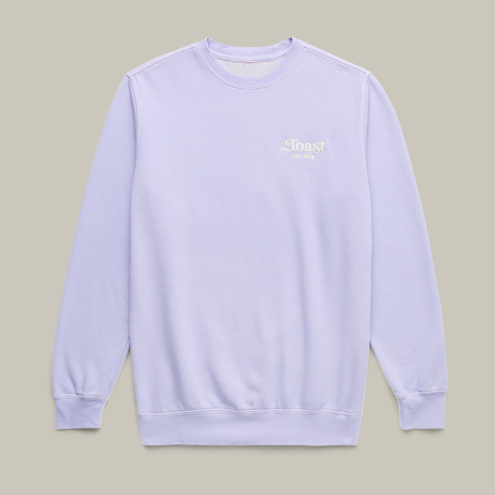 The Toast Podcast Logo Est 2018 Sweatshirt The Toast Podcast Merch Unique Gift For Friends