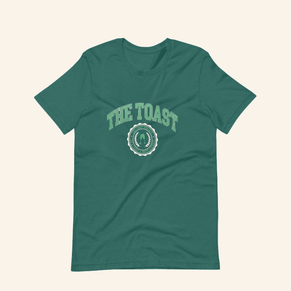 The Toast Podcast Merch Emblem T-Shirt Birthday Gift Ideas For Wife