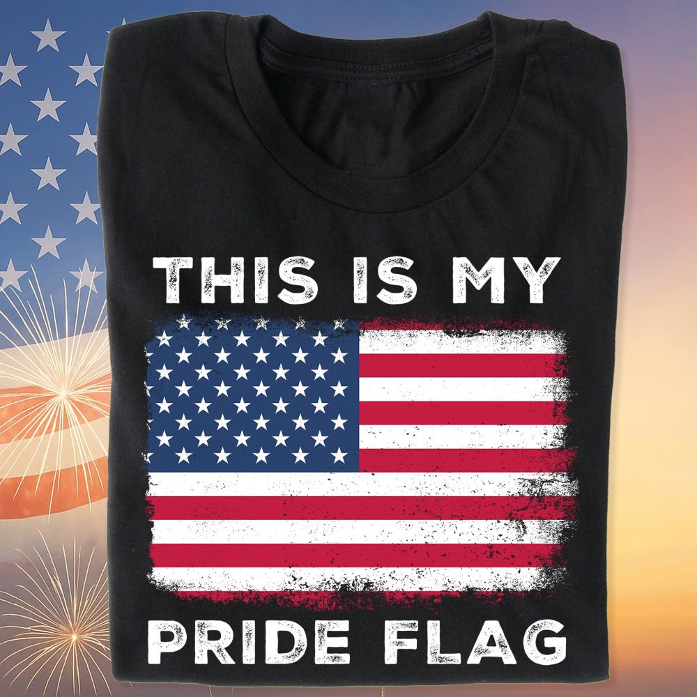This Is My Pride Flag 250 Years Shirt Happy 250th Birthday Usa Patriotic 4th Of July Tee America 250th