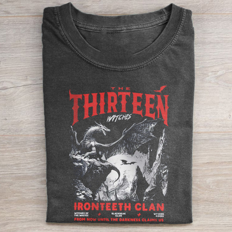 Throne Of Glass T-Shirt The Thirteen Witches Clothing Gift For Fans