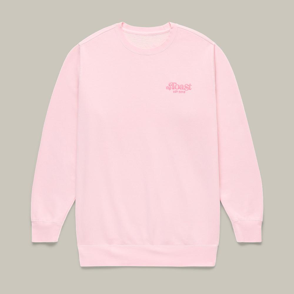 Toast Est 2018 Sweatshirt The Toast Podcast Apparel Cool Present For Girlfriend