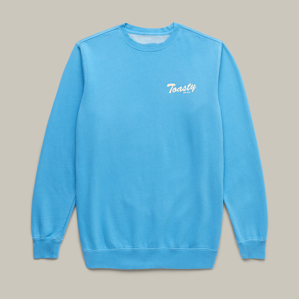 Toasty Logo Graphic Sweatshirt The Toast Podcast Clothing Line Unique Gift For Toaster