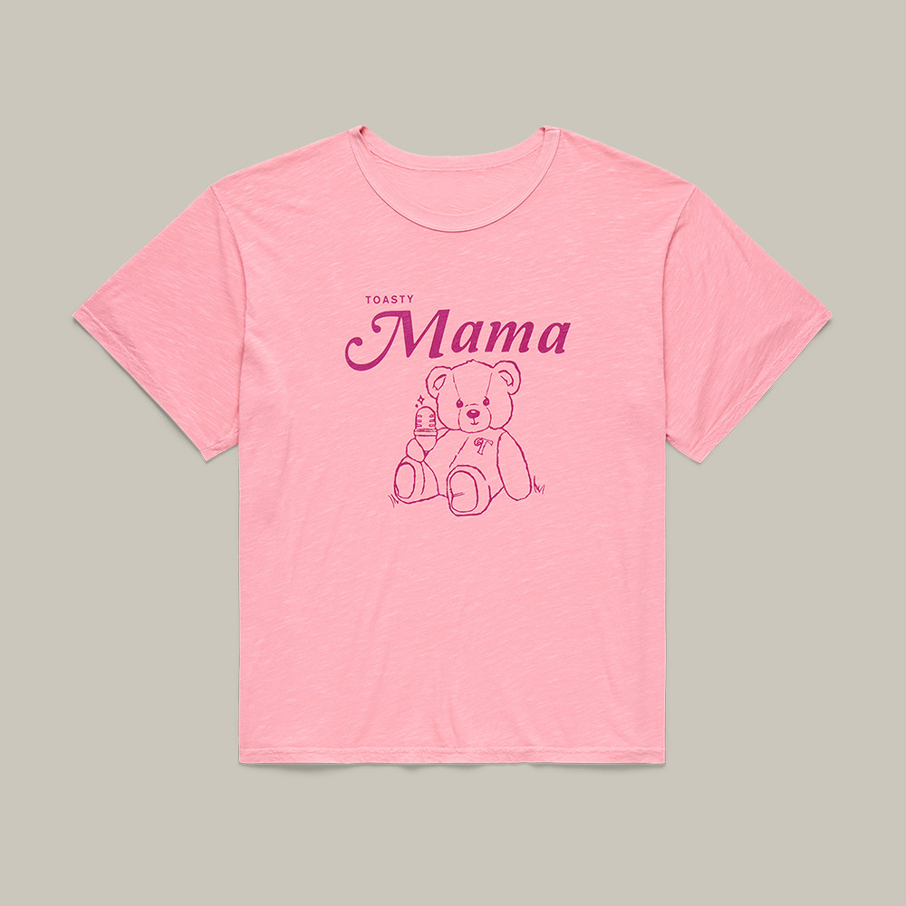 Toasty Mama Teddy Bear T-Shirt The Toast Podcast Merch Unique Gift For Mother