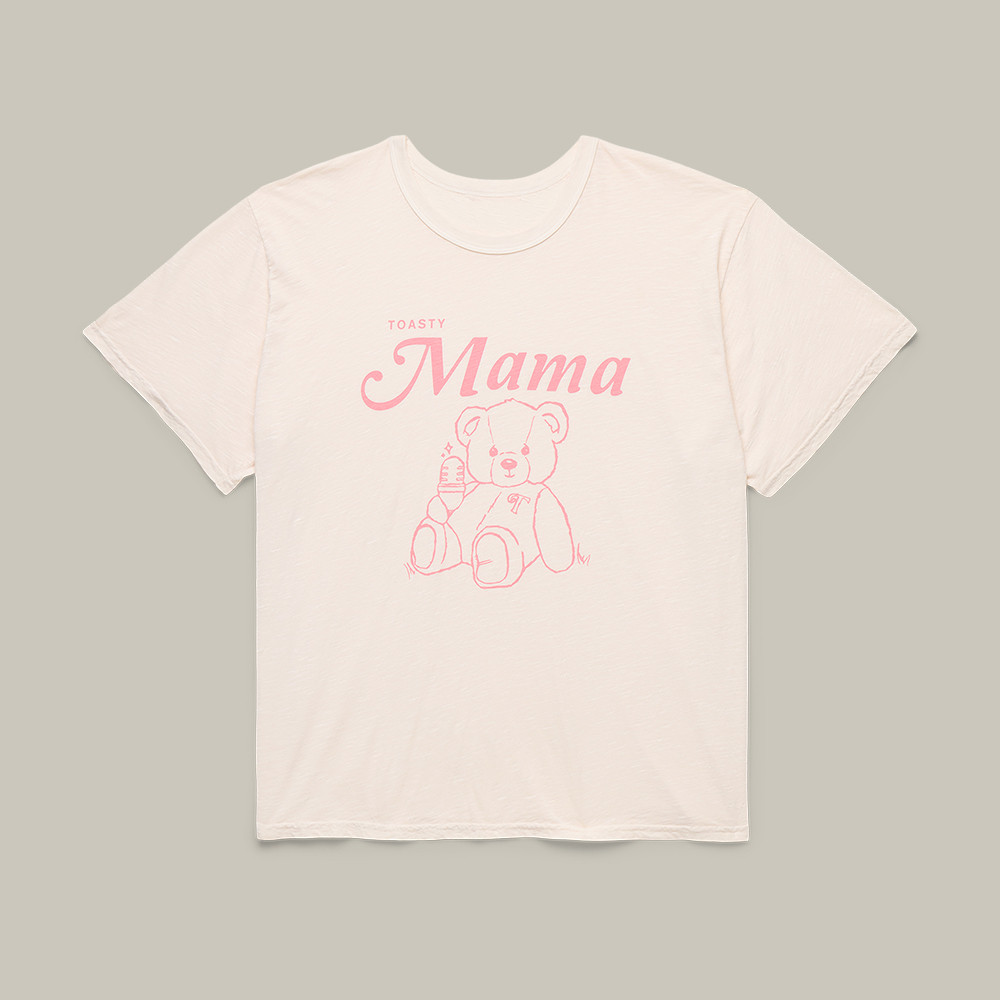 Toasty Mama Teddy Bear T-Shirt The Toast Podcast Merch Unique Gift For Wife
